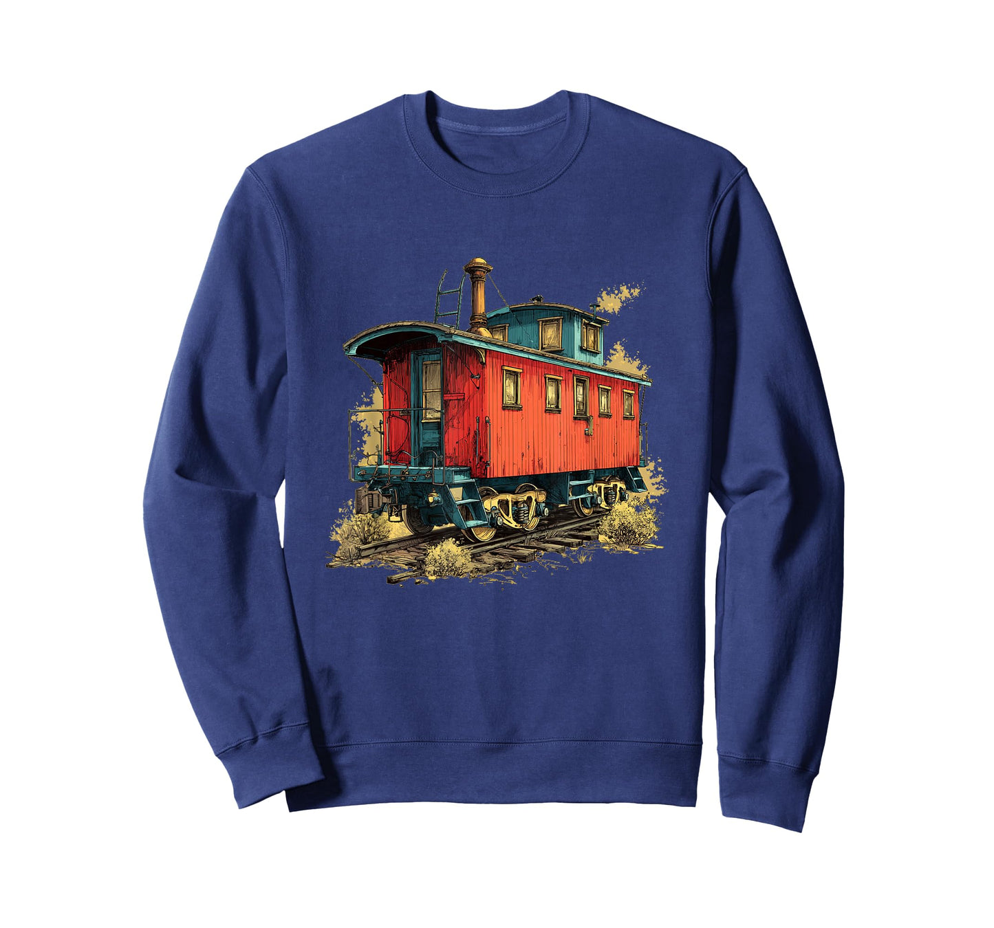 Nice Caboose Graphic for Railroad Lovers T-Shirt