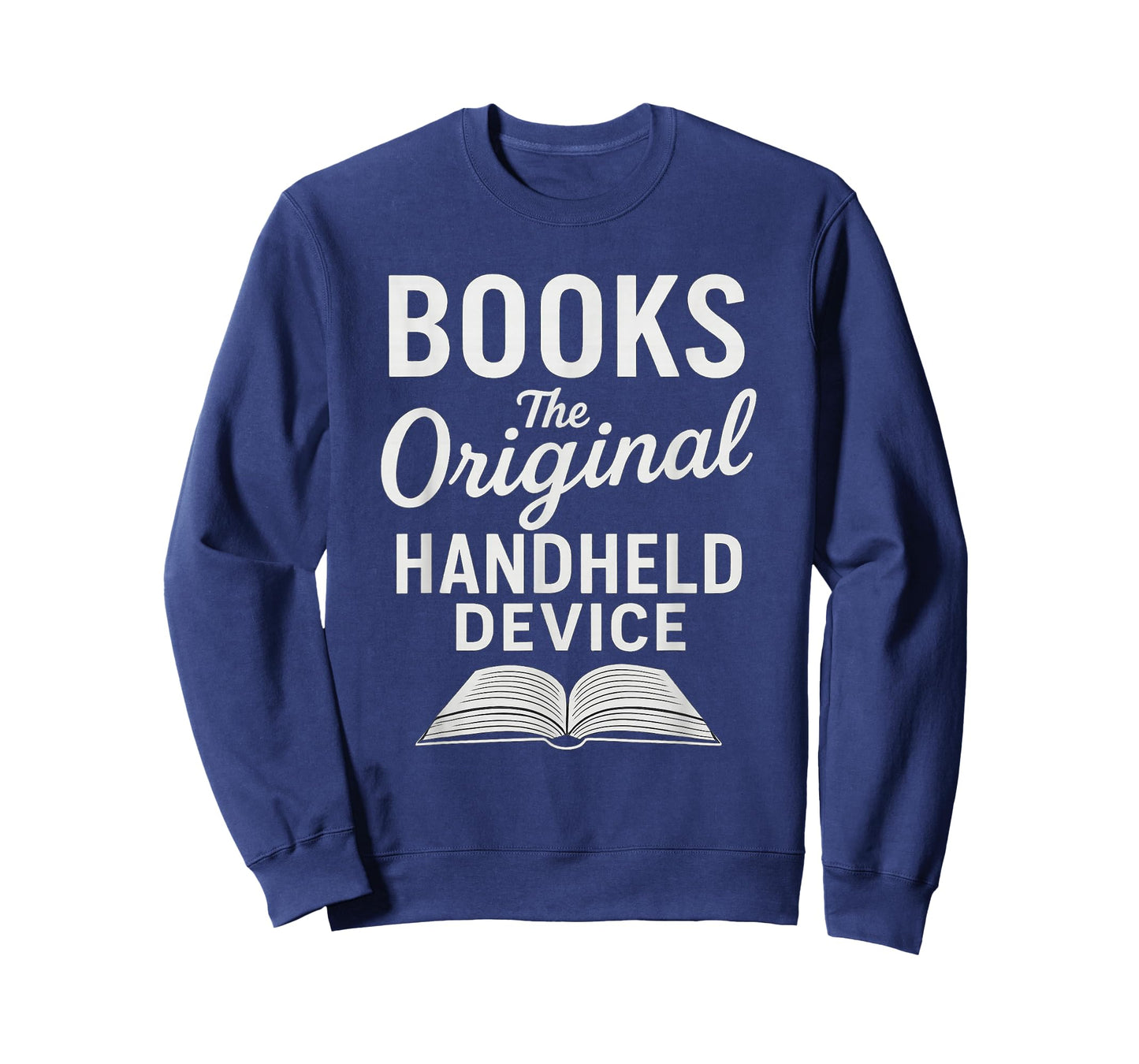Books The Original Handheld Device – Funny Reading T-Shirt