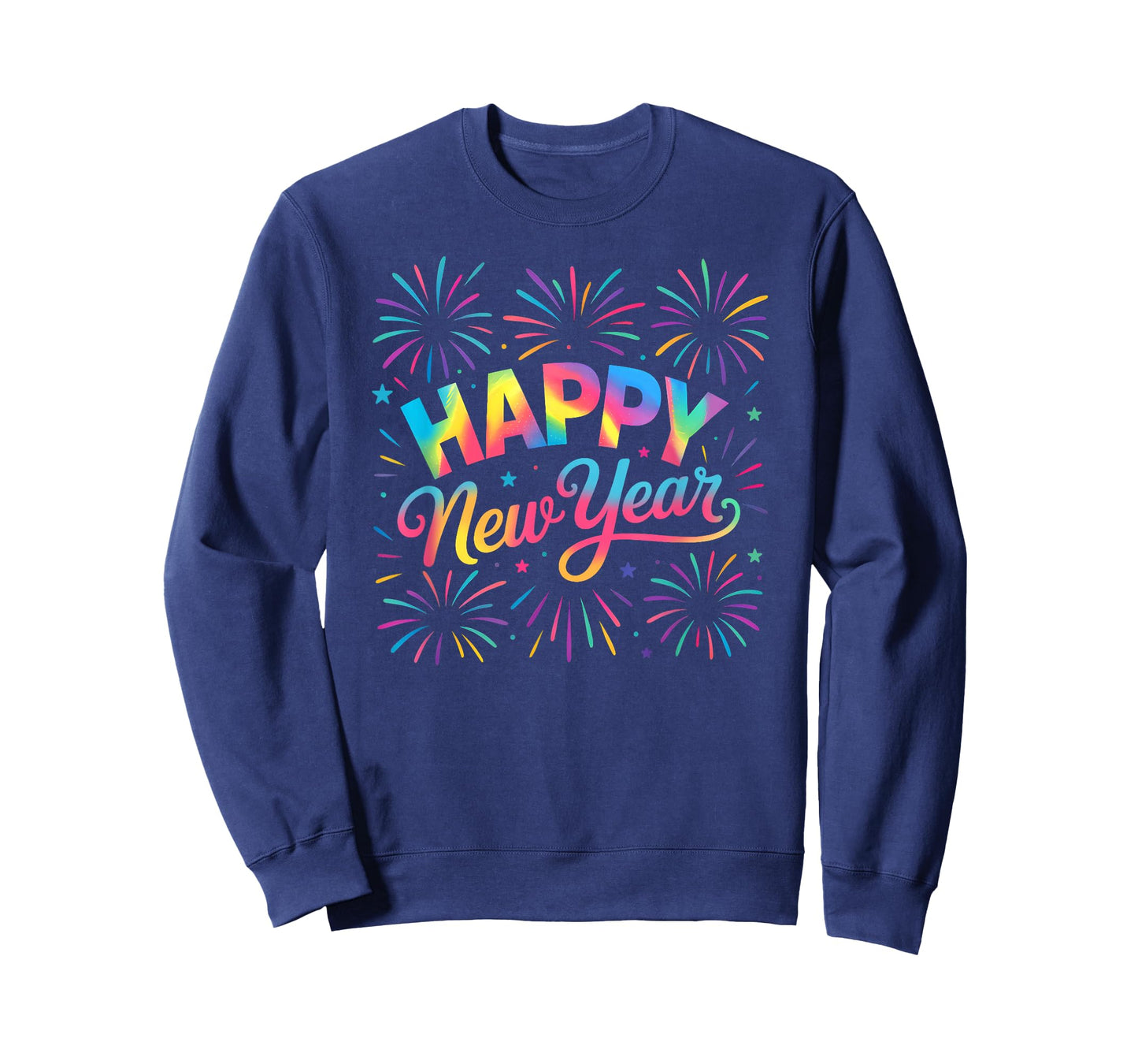 Happy New Year Party Family Matching New Years Eve Fireworks T-Shirt