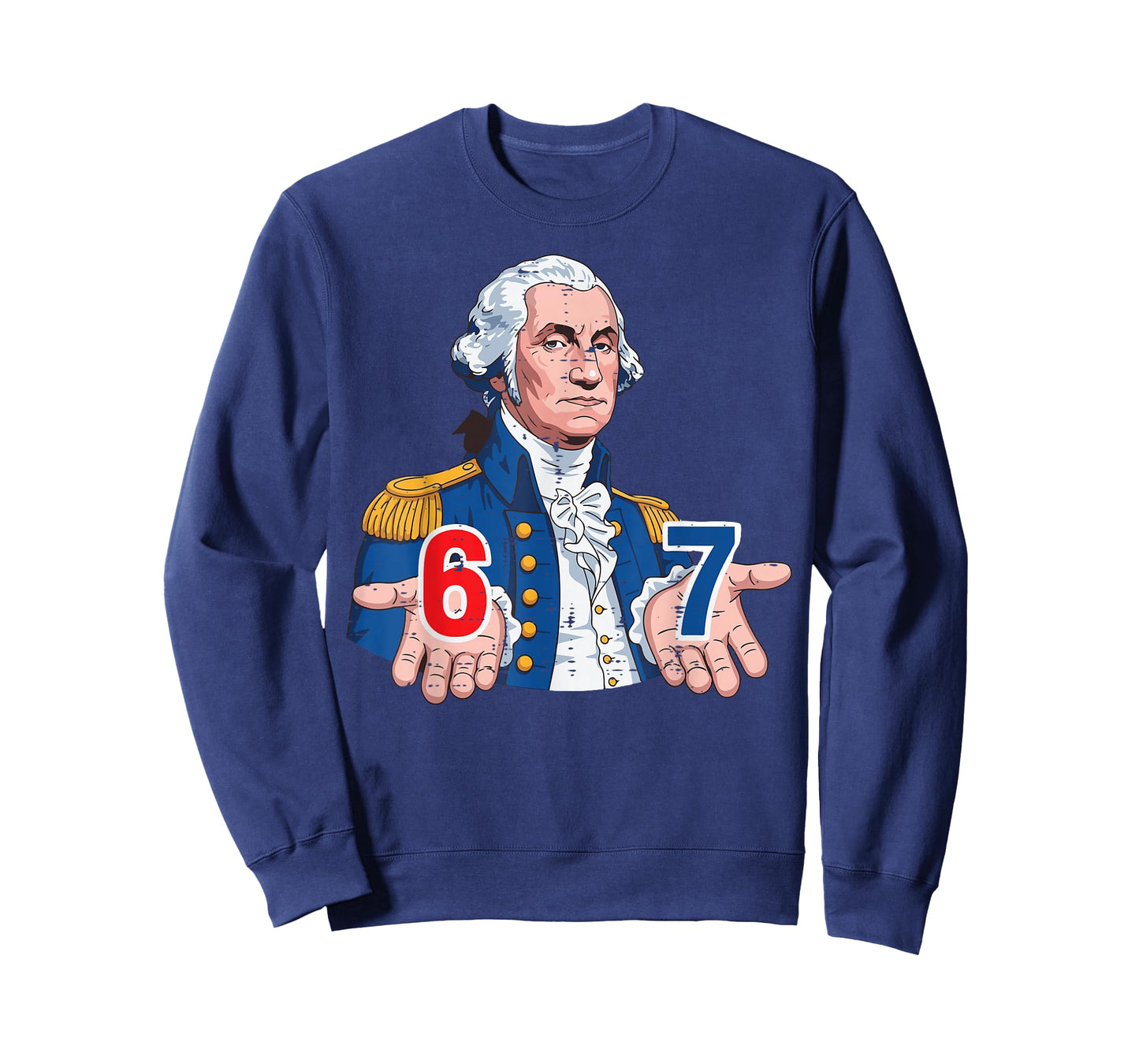 6 7 Washington Funny 67 Costume Meme Six Seven Kids Youth T-Shirt
