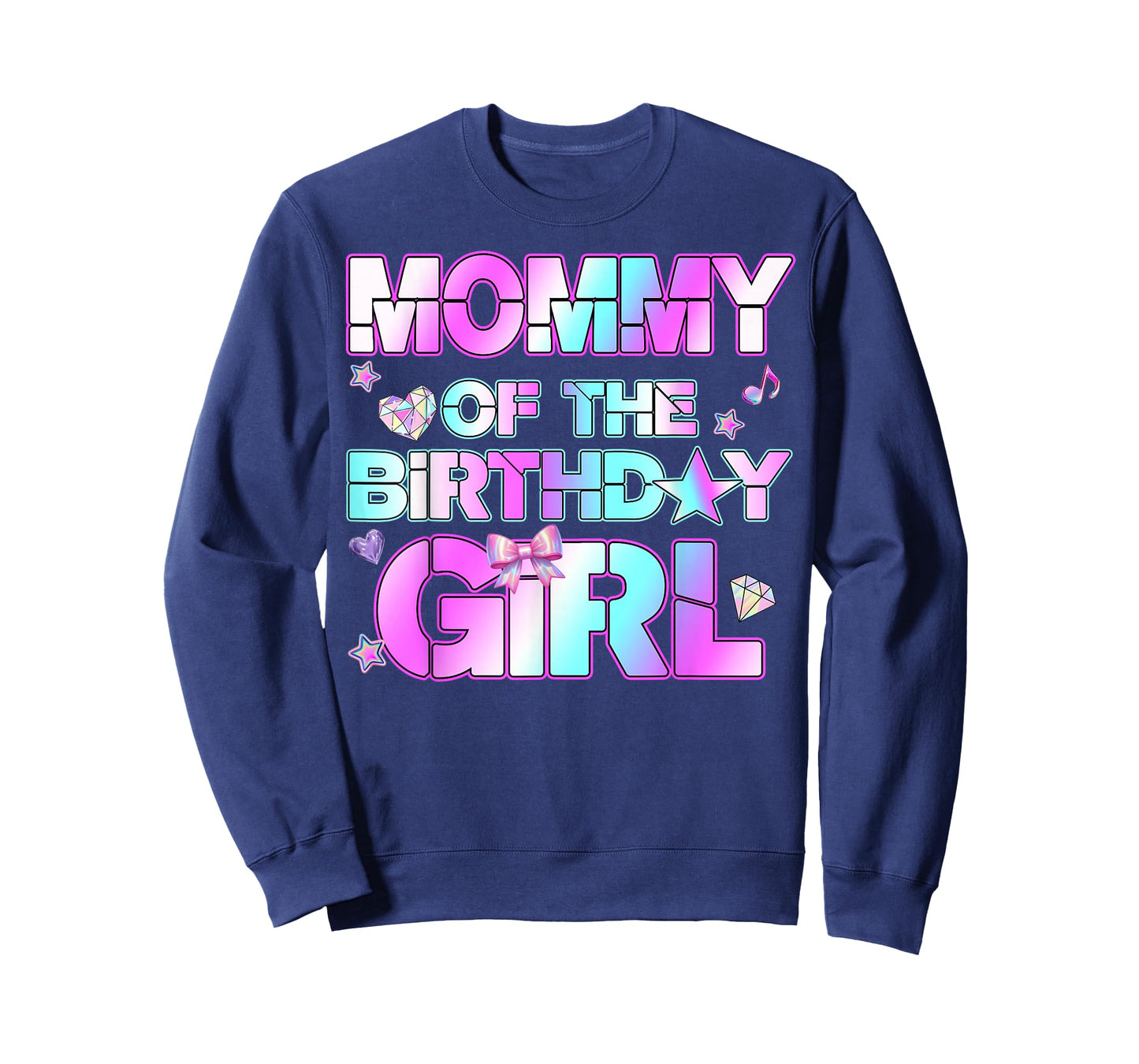 Mommy The Birthday Girl Kpop Family Birthday Party Girls T-Shirt