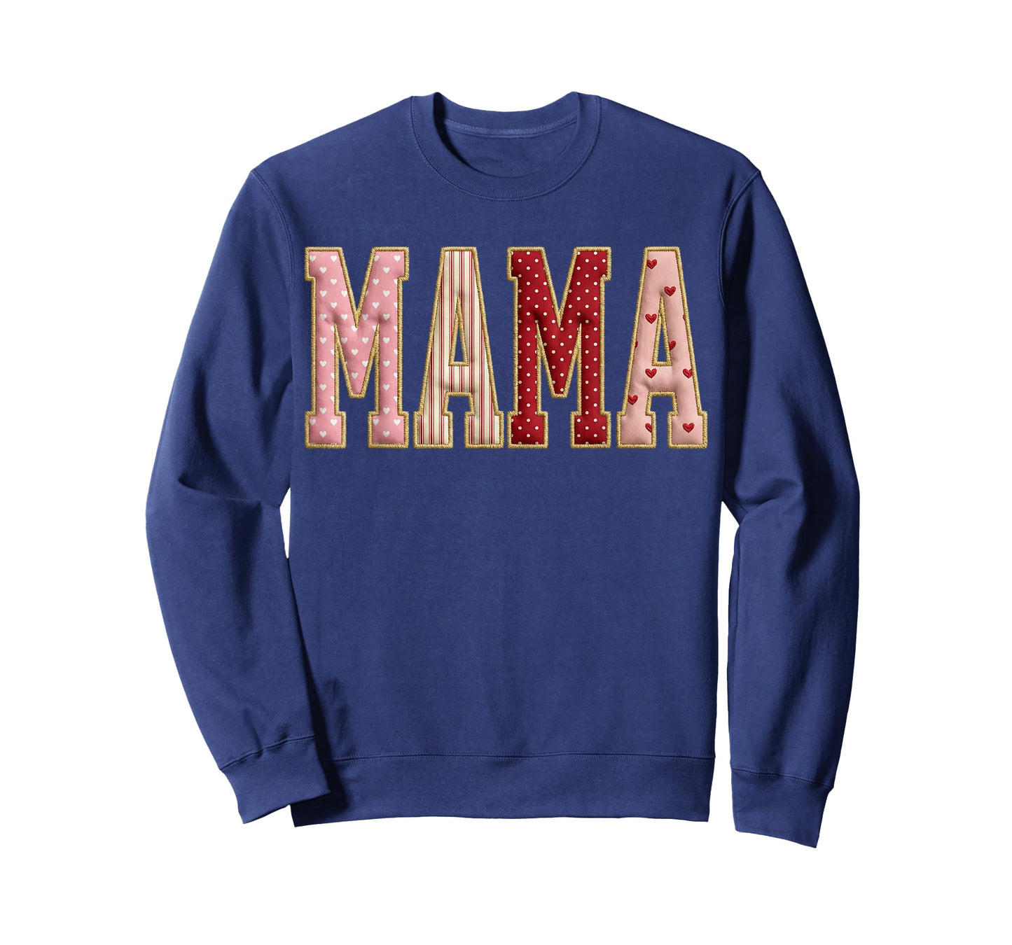Gifts Love Mother Hearts Mama Valentine Mom Valentines T-Shirt