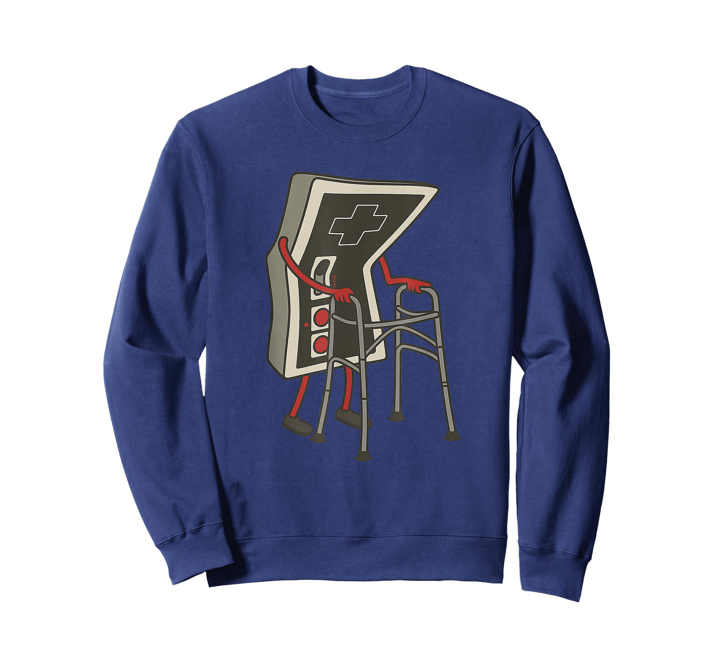 Retro Gaming Controller Old Gamer with Walker Funny T-Shirt