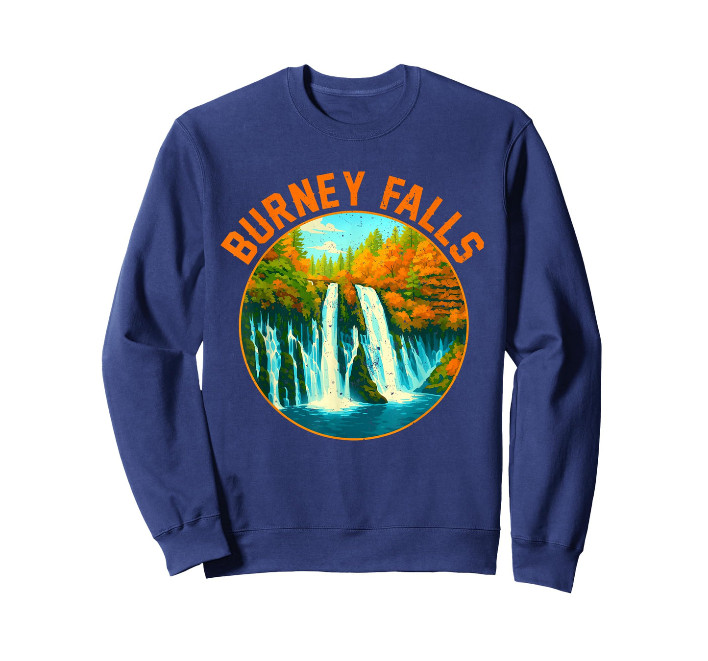 Burney Falls California Camping Hiking Nature Outdoor T-Shirt