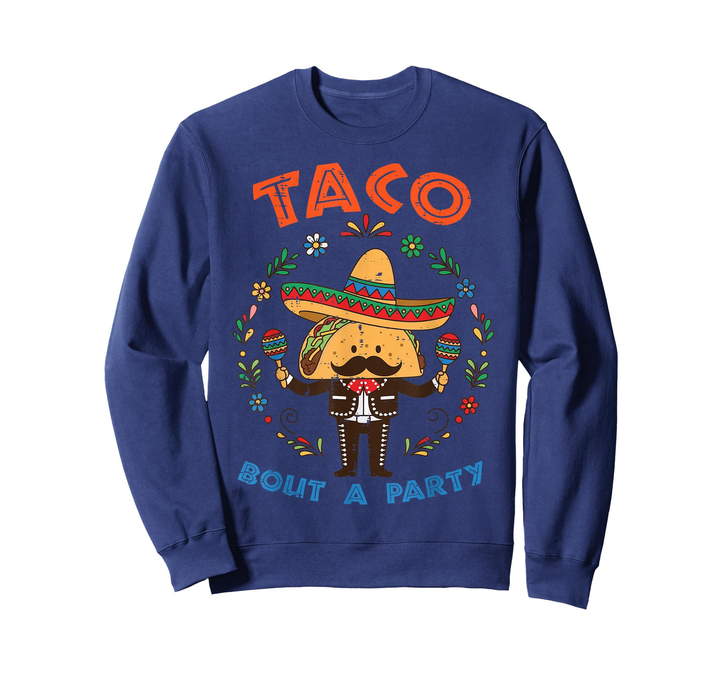Taco Bout A Party Funny Mexican Bday Party Men Women Kids T-Shirt