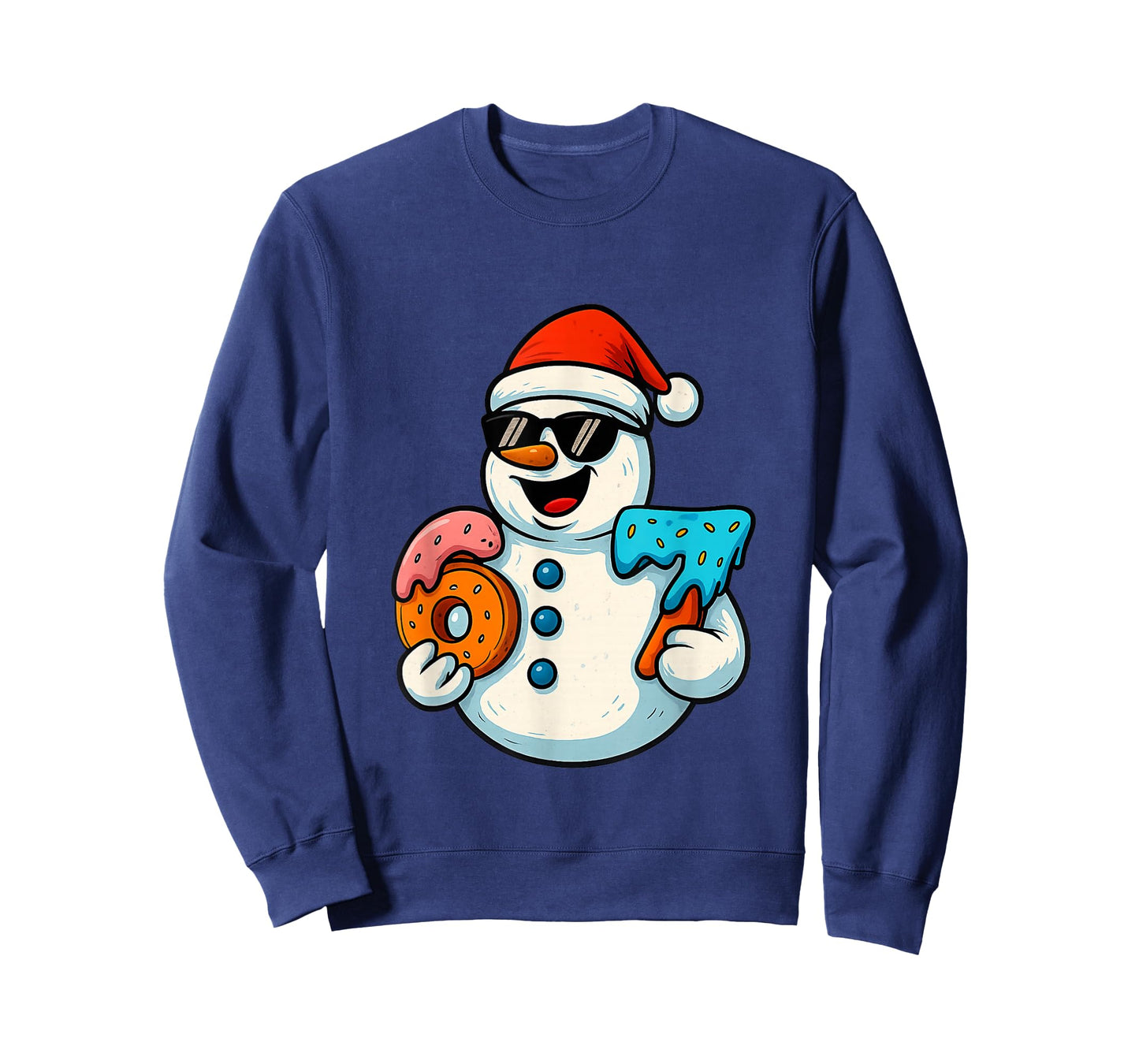 Funny Snowman Six Seven 67 Ice Cream Drip Christmas Boys T-Shirt