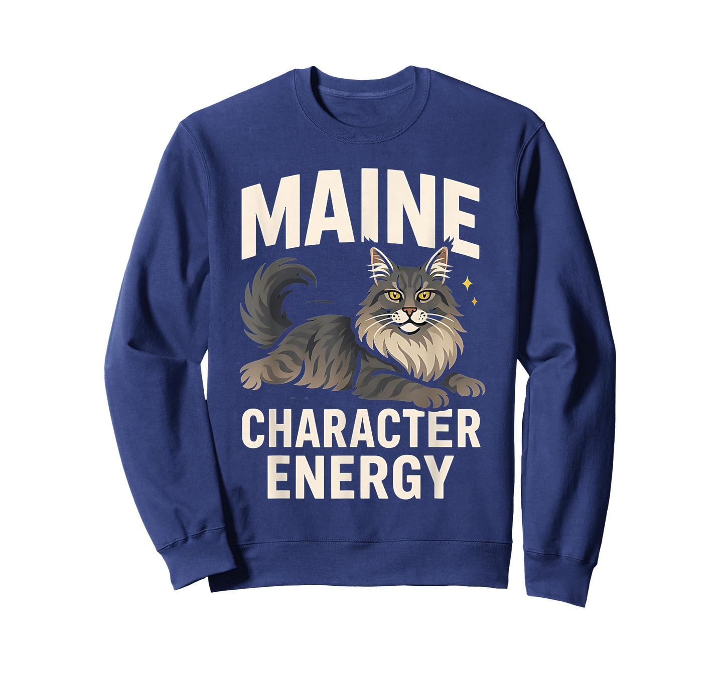 Maine Chrachter Funny Maine Coon Cat Pun for Cat Lovers T-Shirt