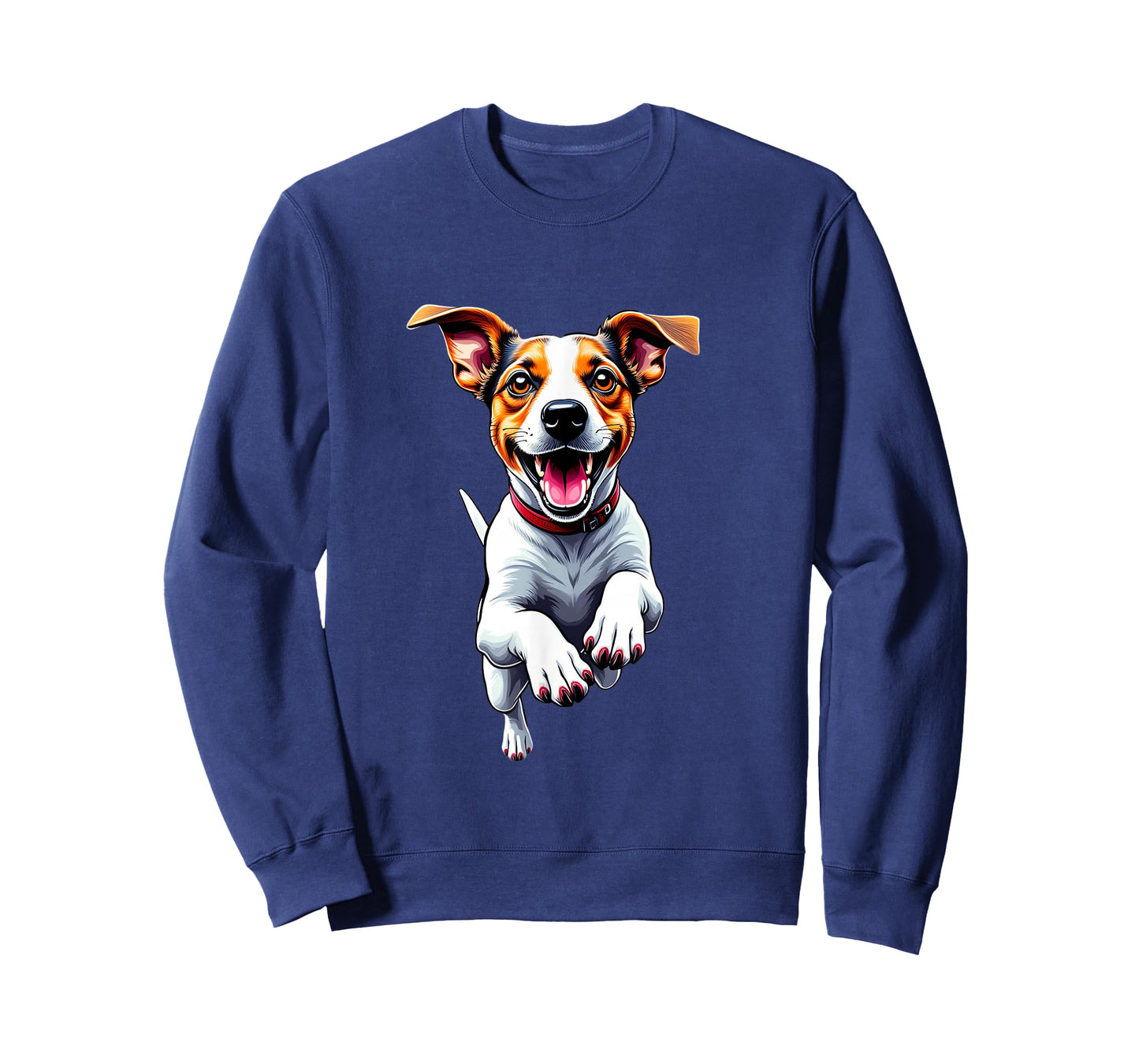 Jack Russell Dog Lovers Jumping Design Funny Jack Russell T-Shirt