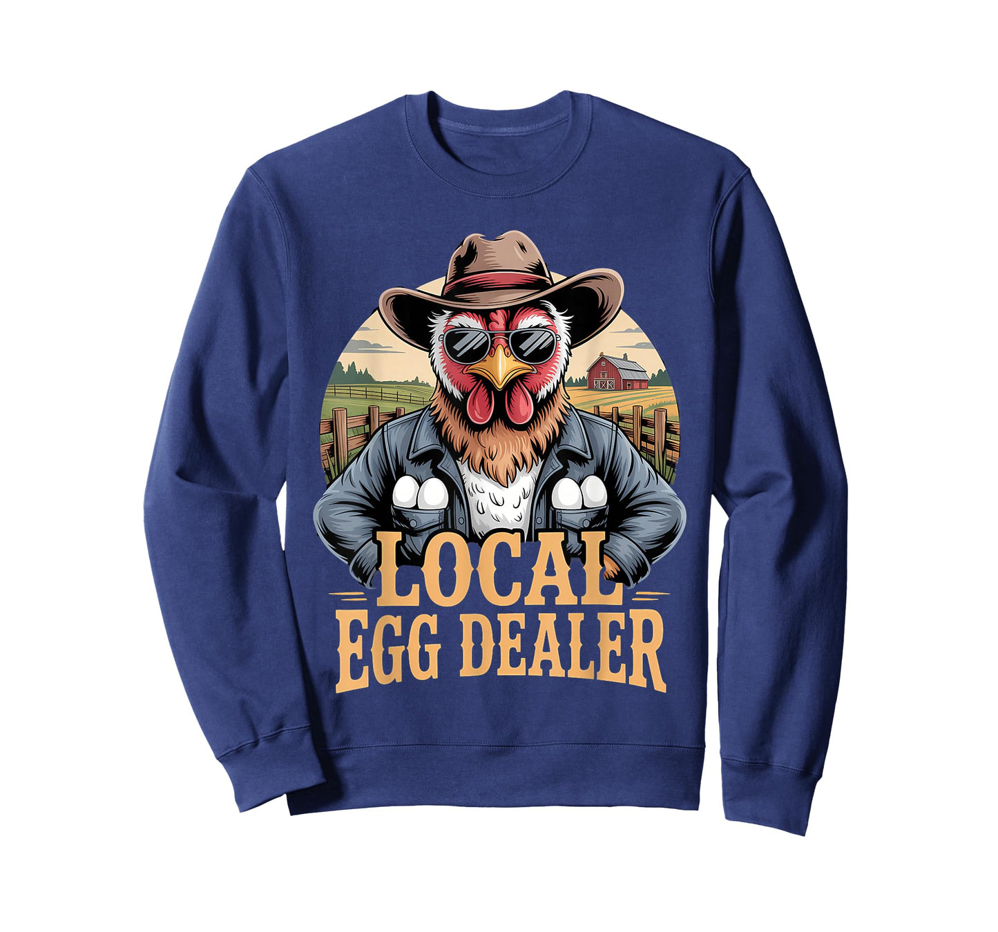 Local Egg Dealer Roster Easter Funny Chicken Farmer T-Shirt