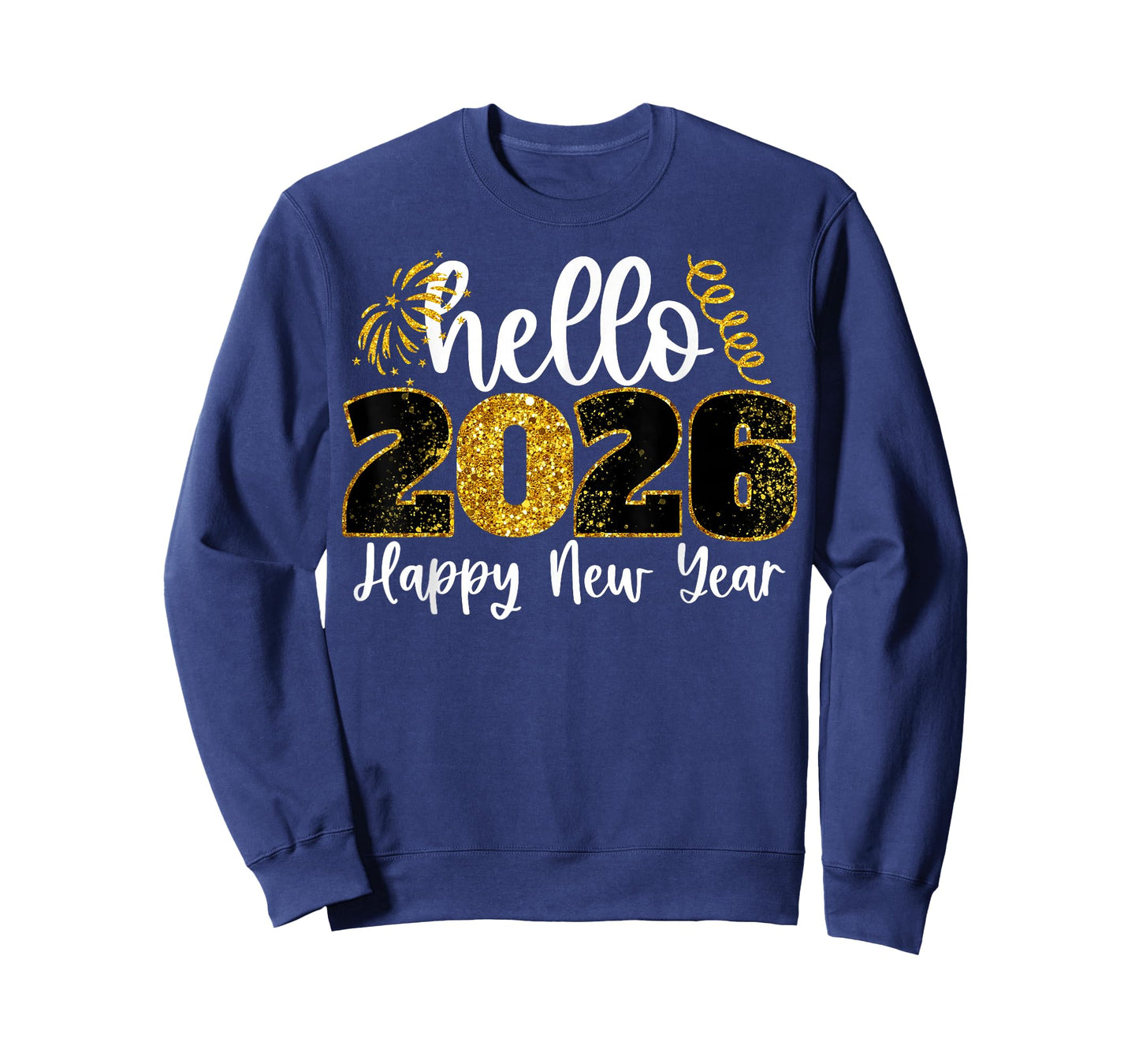 Hello 2026 Happy New Year Countdown Party Family Matching T-Shirt
