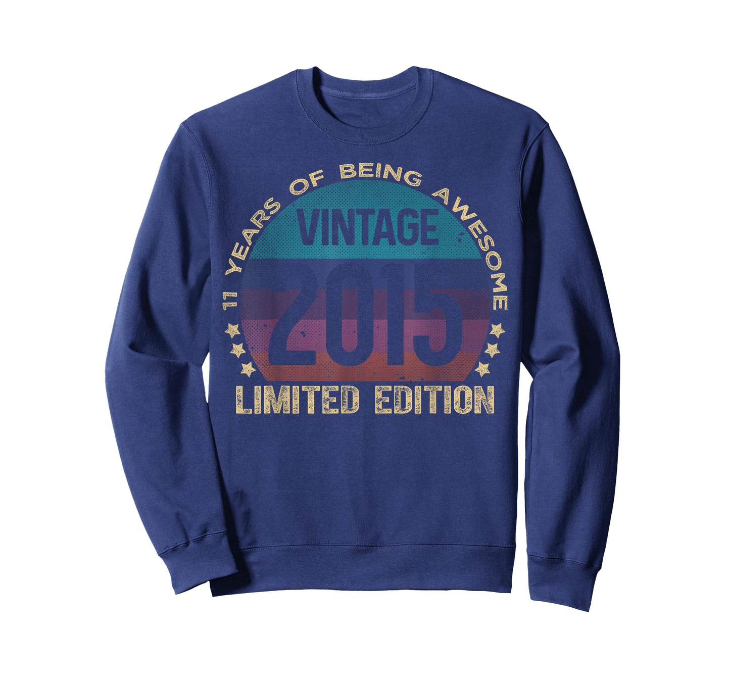 11 Year Old Gifts Vintage 2015 Limited Edition 11th Birthday T-Shirt
