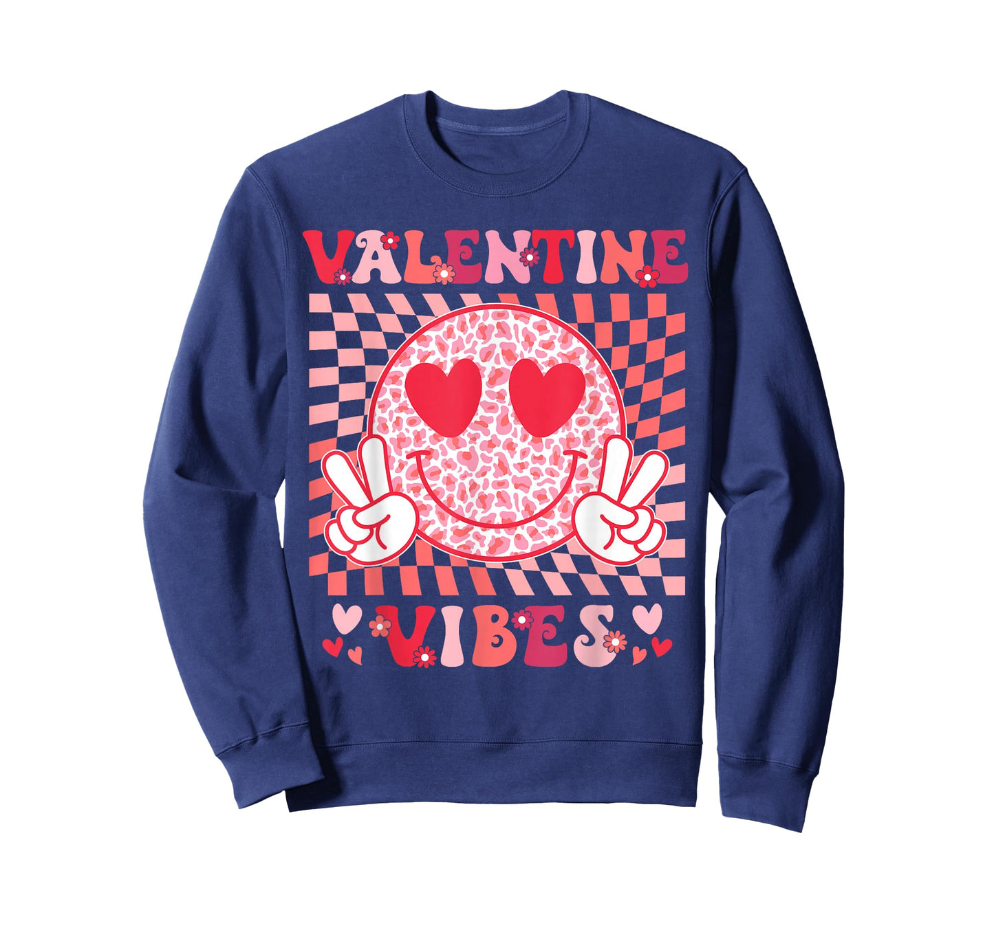 Valentines Vibes Valentines Day for Teens Boys Girls Kids T-Shirt
