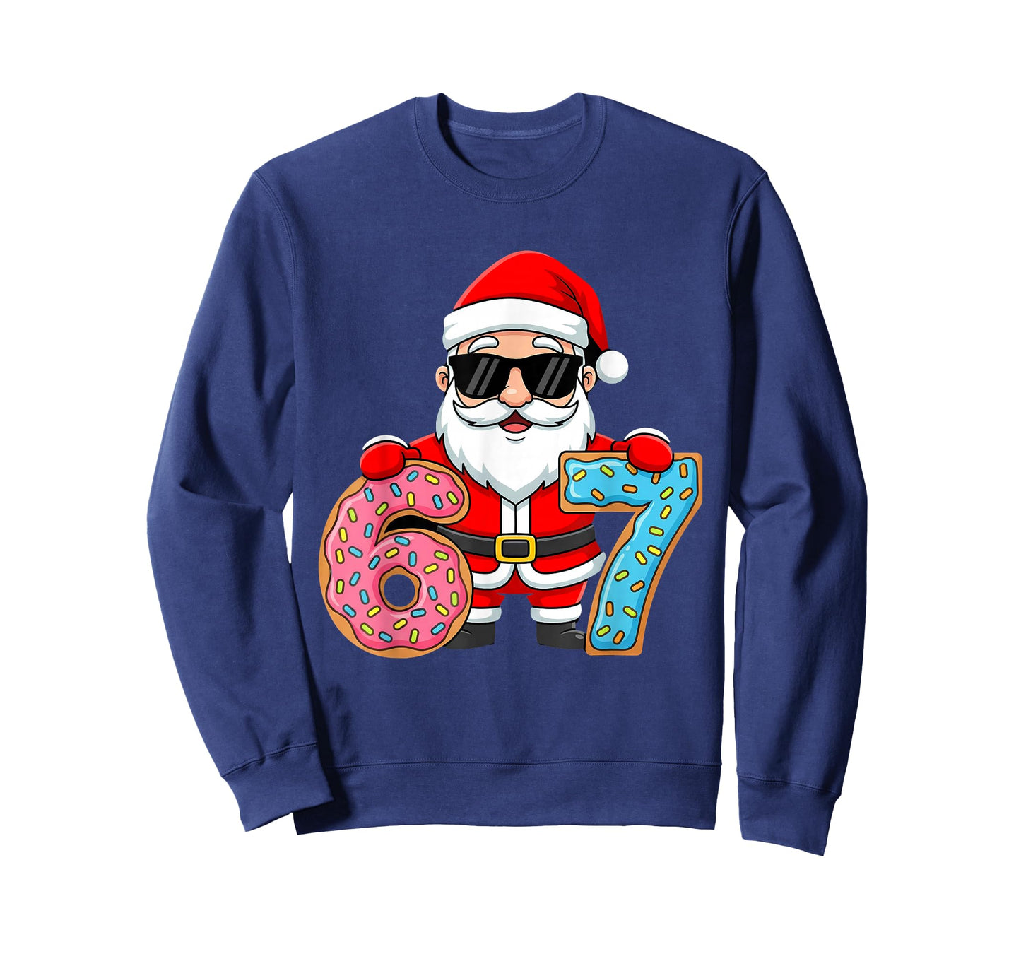 67 Christmas Funny 67 Meme Youth Kids Santa 67 T-Shirt
