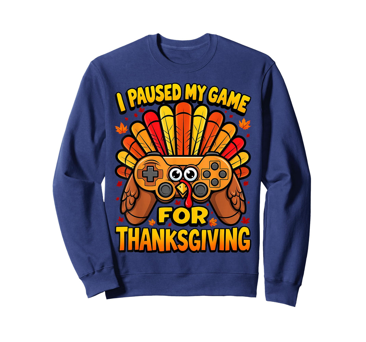 Thankful Thanksgiving Turkey Gamer Boys, Kids and Toddlers T-Shirt