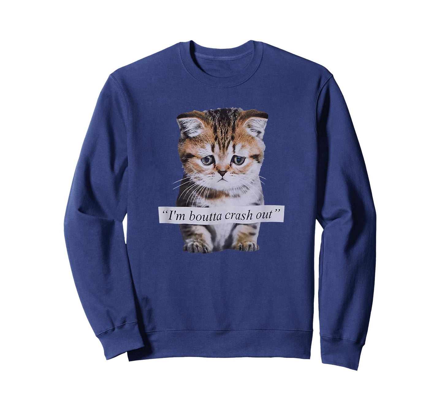 I'm Boutta Crash Out Cat Funny Meme Cat Pet Lover T-Shirt