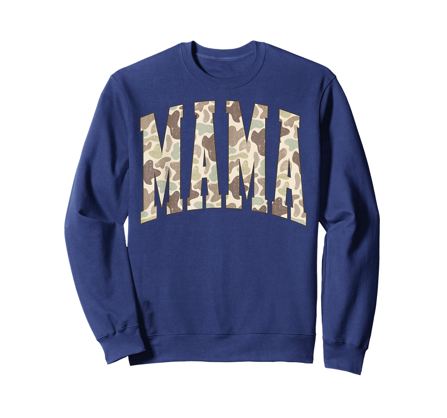 Mama Camouflage Mommy Funny Happy Mother's Day Mom Life T-Shirt