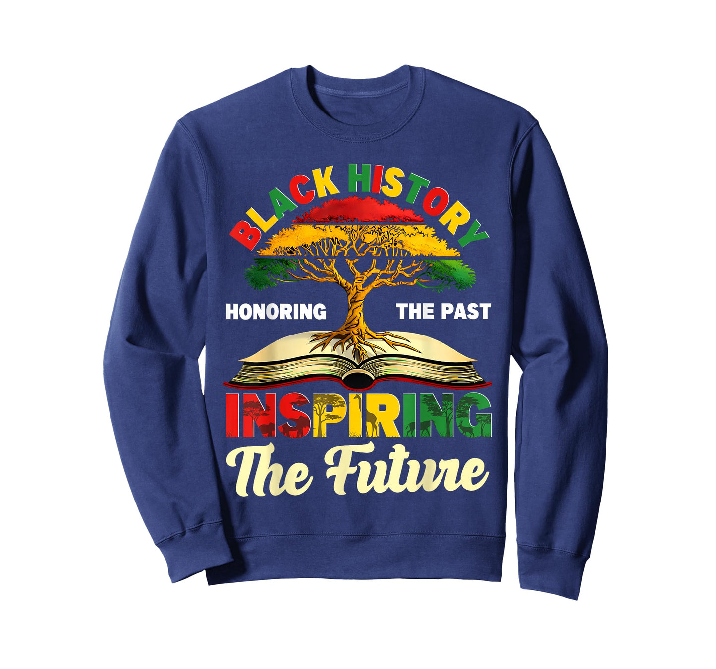 Black History Inspiring The Future African Men Women T-Shirt