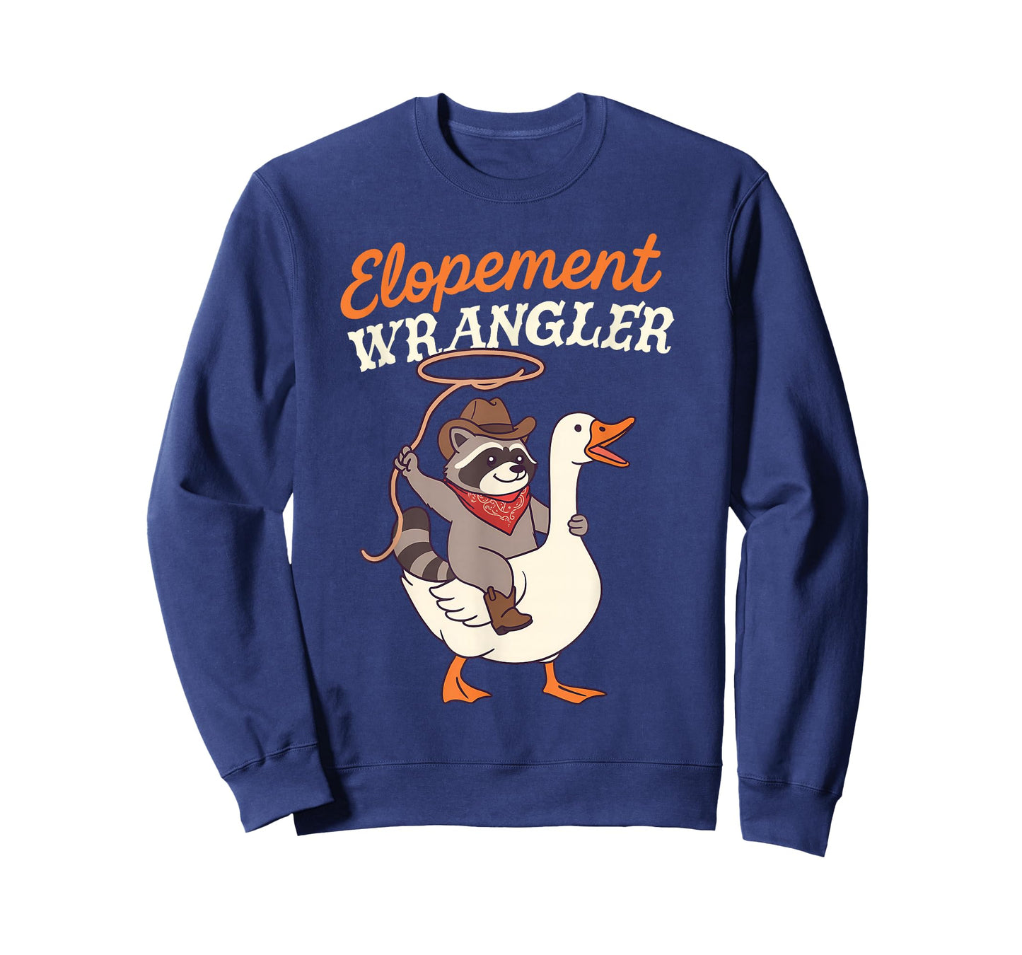 Behavior Analyst ABA Racoon Silly Goose Elopement Wrangler T-Shirt