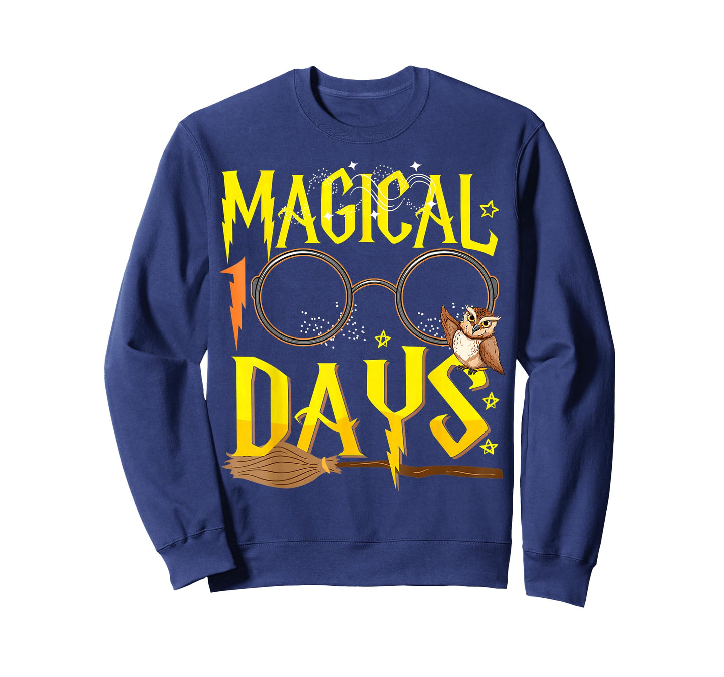 100th Day of School 100 Magical Days Teacher Boys Girls T-Shirt