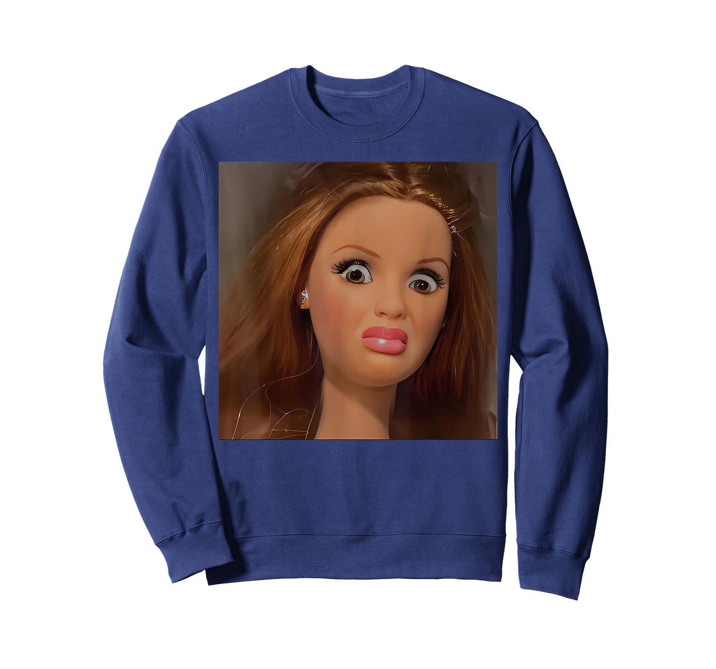 Funny Disgusting Doll Face Meme T-Shirt