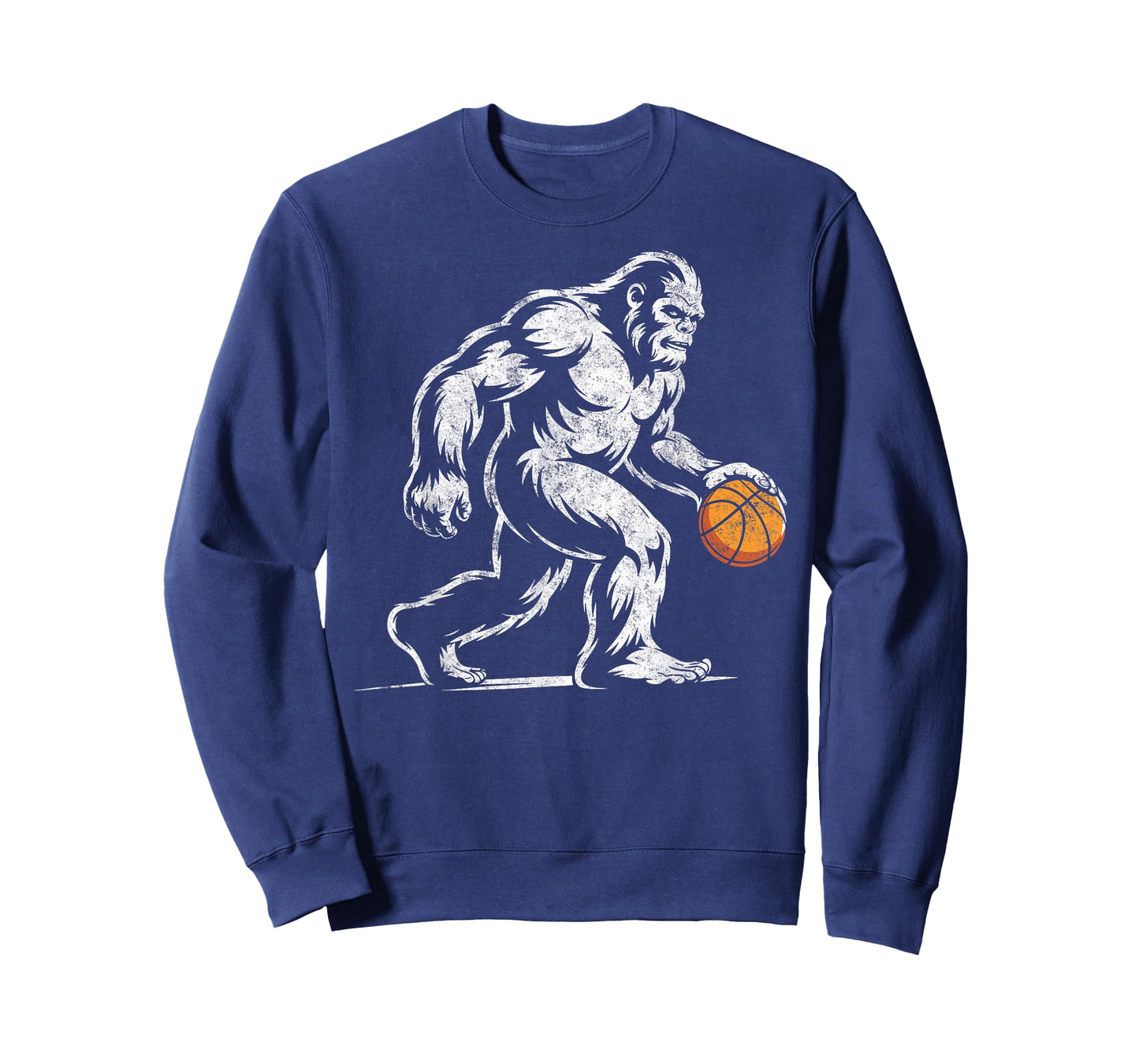 Sasquatch Bigfoot Basketball Ball Player Slam Dunk Hoops Tee T-Shirt