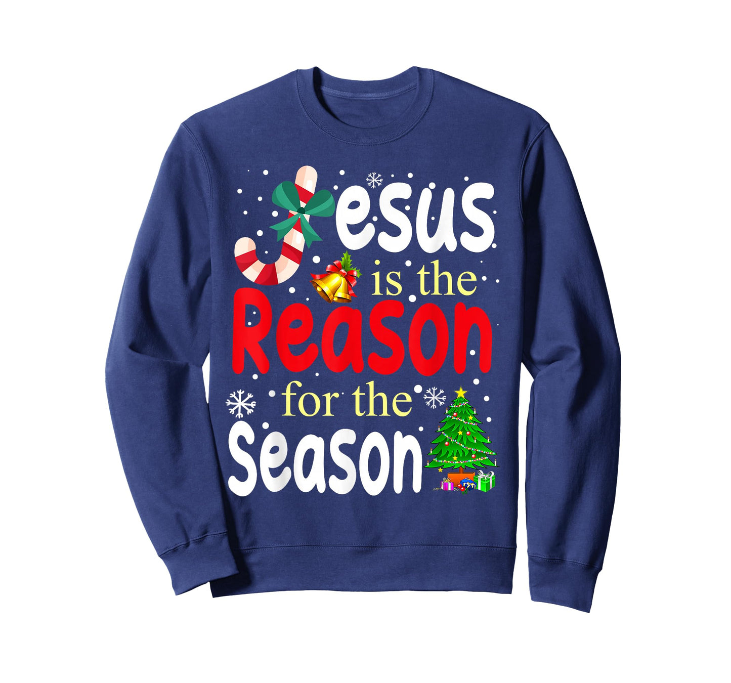 Jesus is The Reason for The Season Christian Christmas Xmas T-Shirt