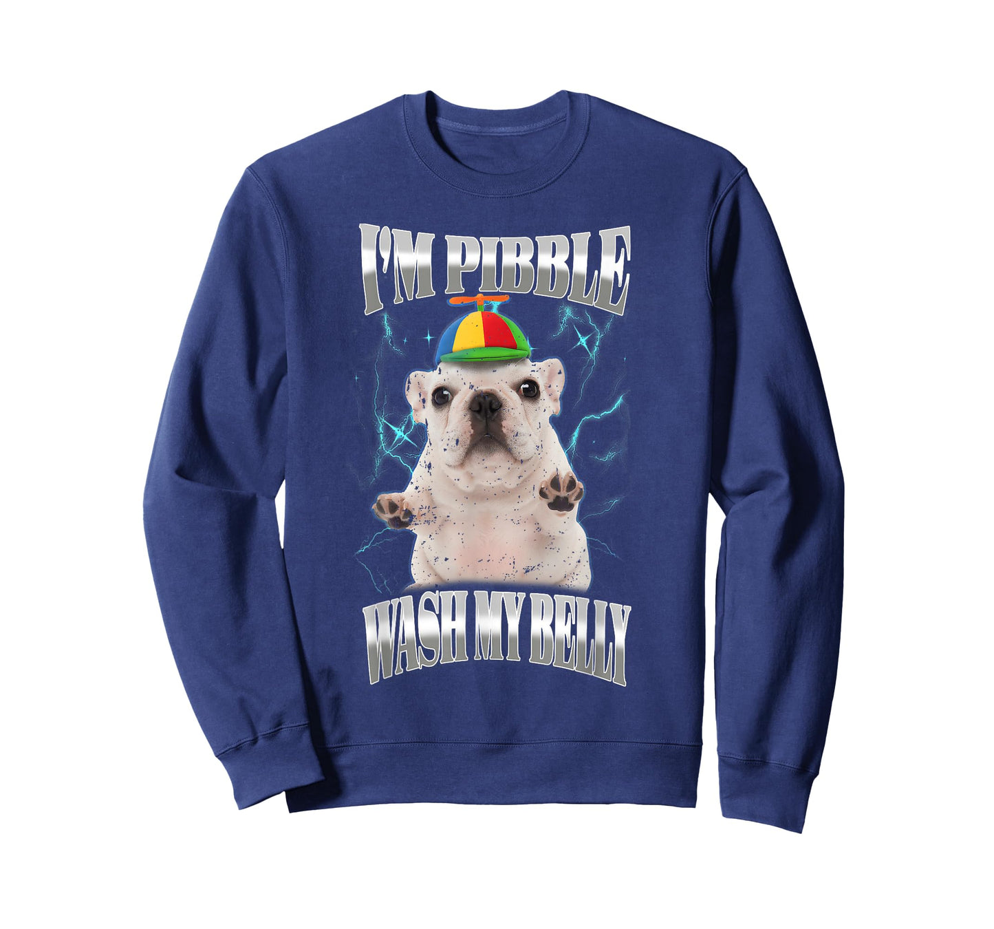I Am Pibble Wash My Belly Funny Dog Clean My Belly Meme T-Shirt