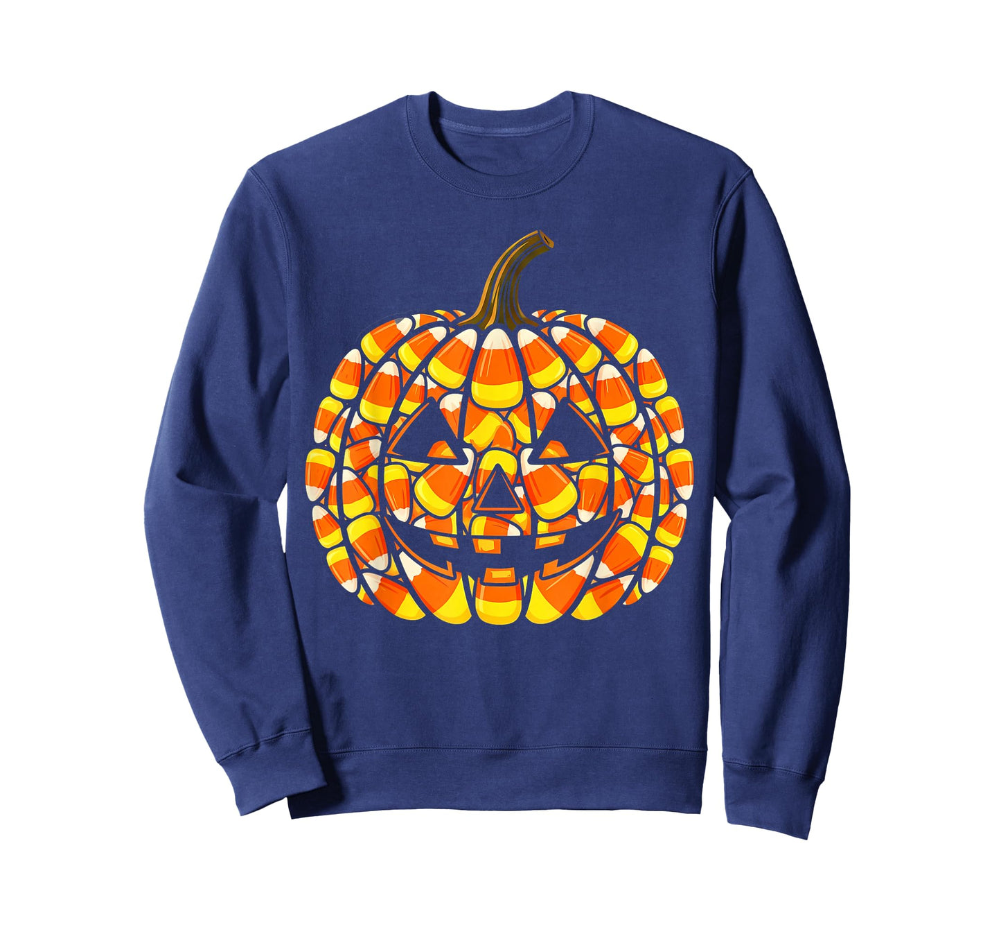 Candy Corn Pumpkin Funny Costume Men Women T-Shirt