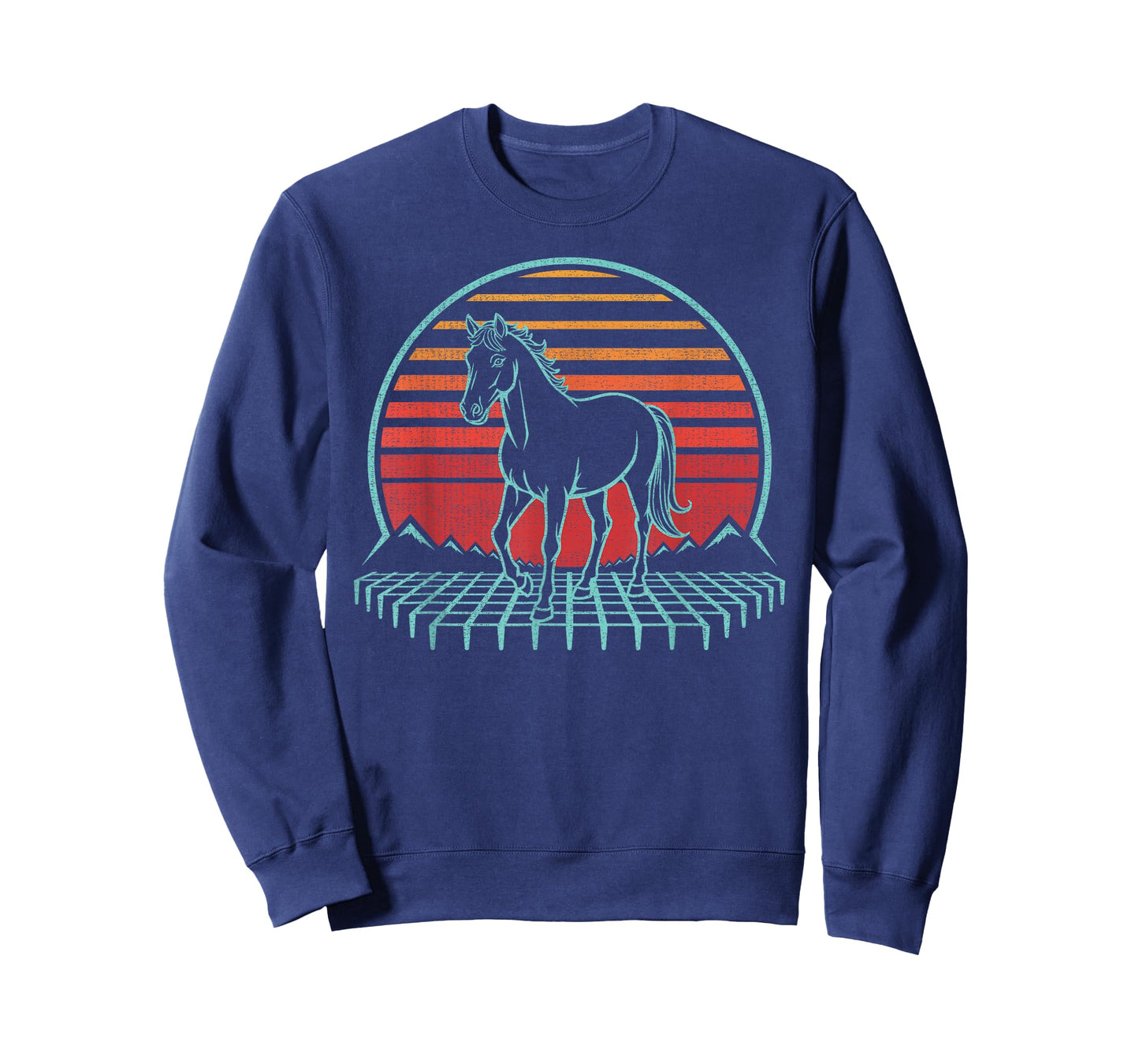 Horse Lover Animal Retro Vintage 80s T-Shirt