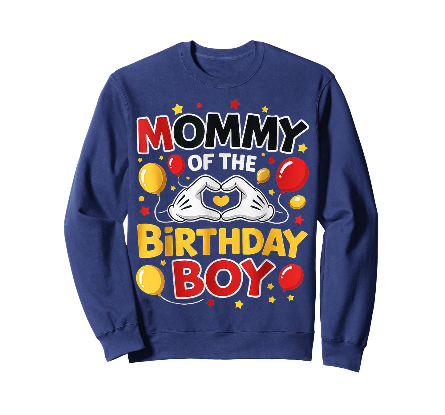 Mommy of The Birthday Boy Family Party Birthday T-Shirt