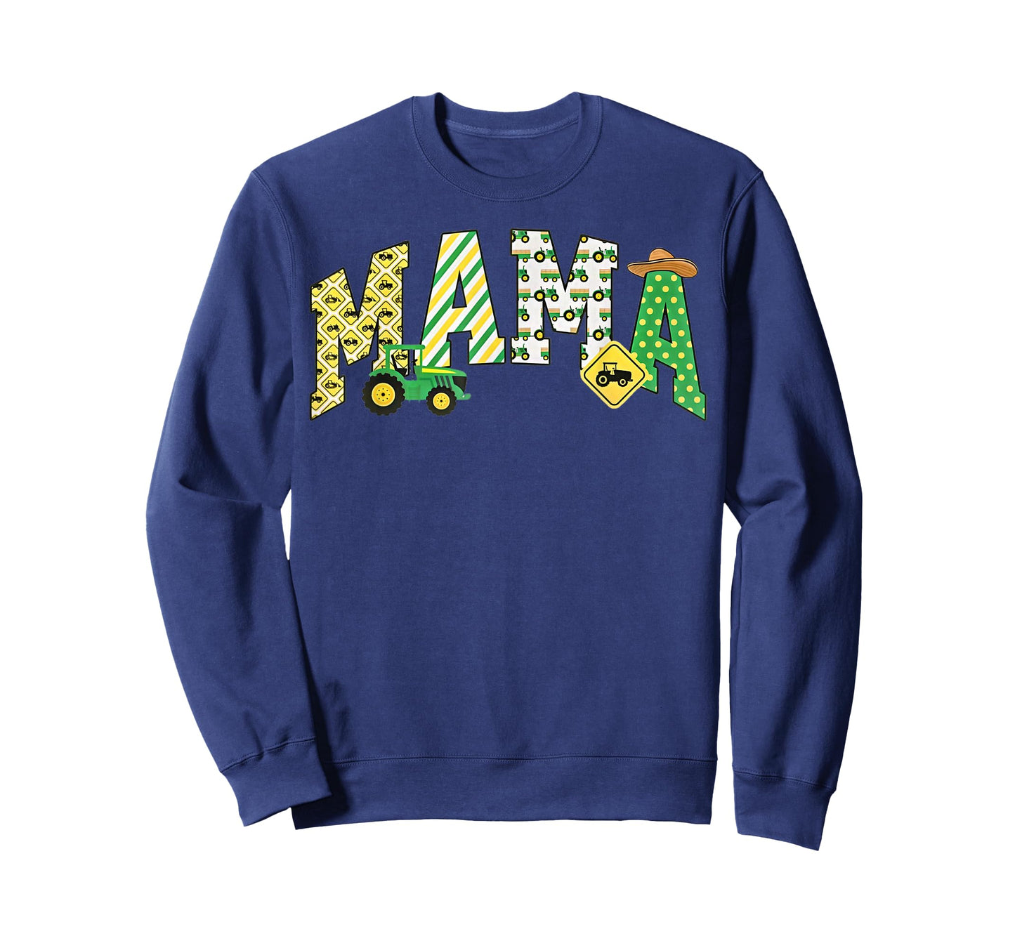 Mama of The Birthday Boy Tractor Farm Trucks Family Party T-Shirt