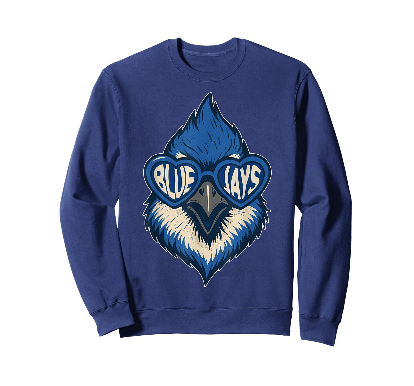 Blue Jay Bird Retro Men Women Kids T-Shirt