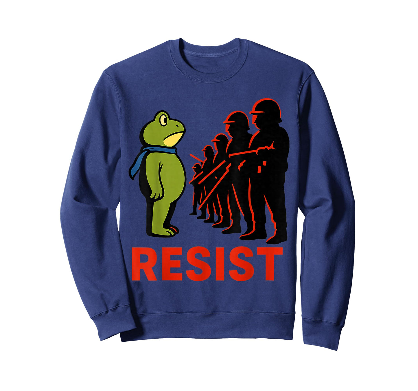 Retro Vintage Portland Frog Protest Funny Frog Resist 2025 T-Shirt