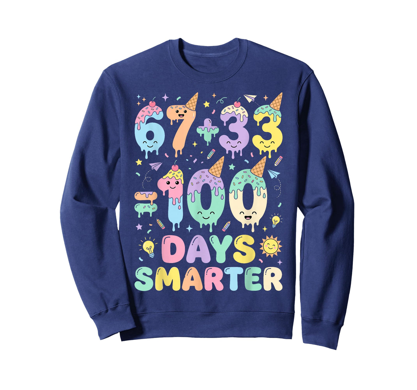 Funny 100th Day of School 67 Meme 100 Days Smarter Boys Girl T-Shirt