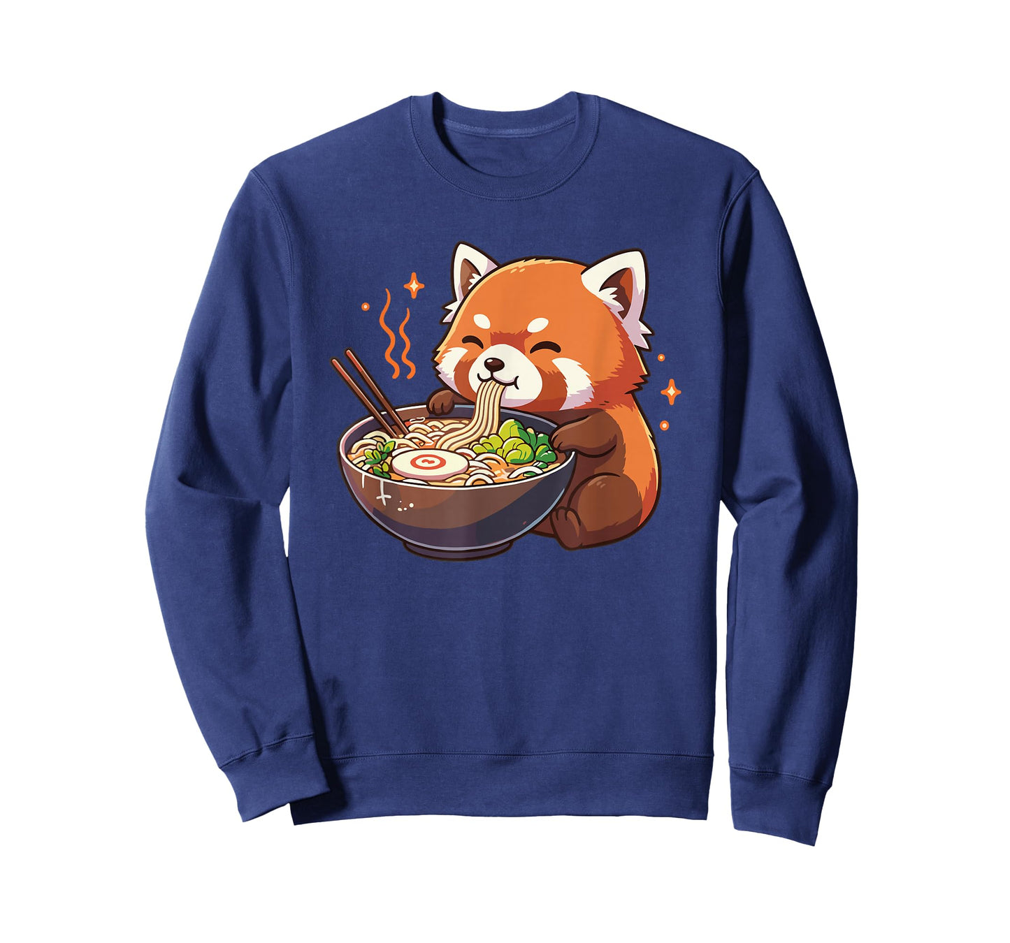 Red Panda with Noodles Ramen Kawaii Red Panda T-Shirt