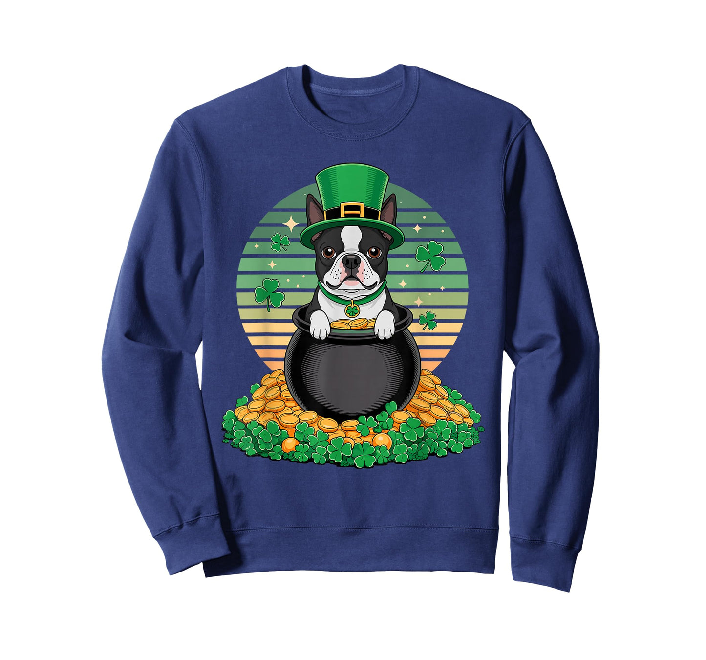 Lucky St. Patrick's Day Boston Terrier T-Shirt