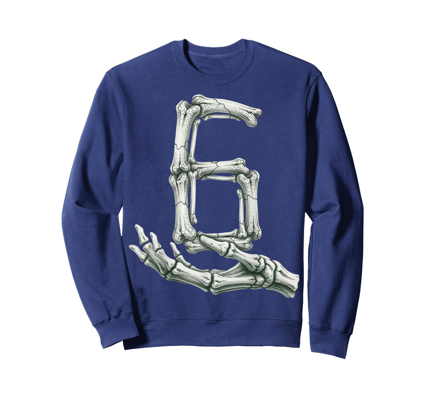 6 7 Halloween Skeleton Funny 67 Meme Gen Alpha Six Seven 6 T-Shirt