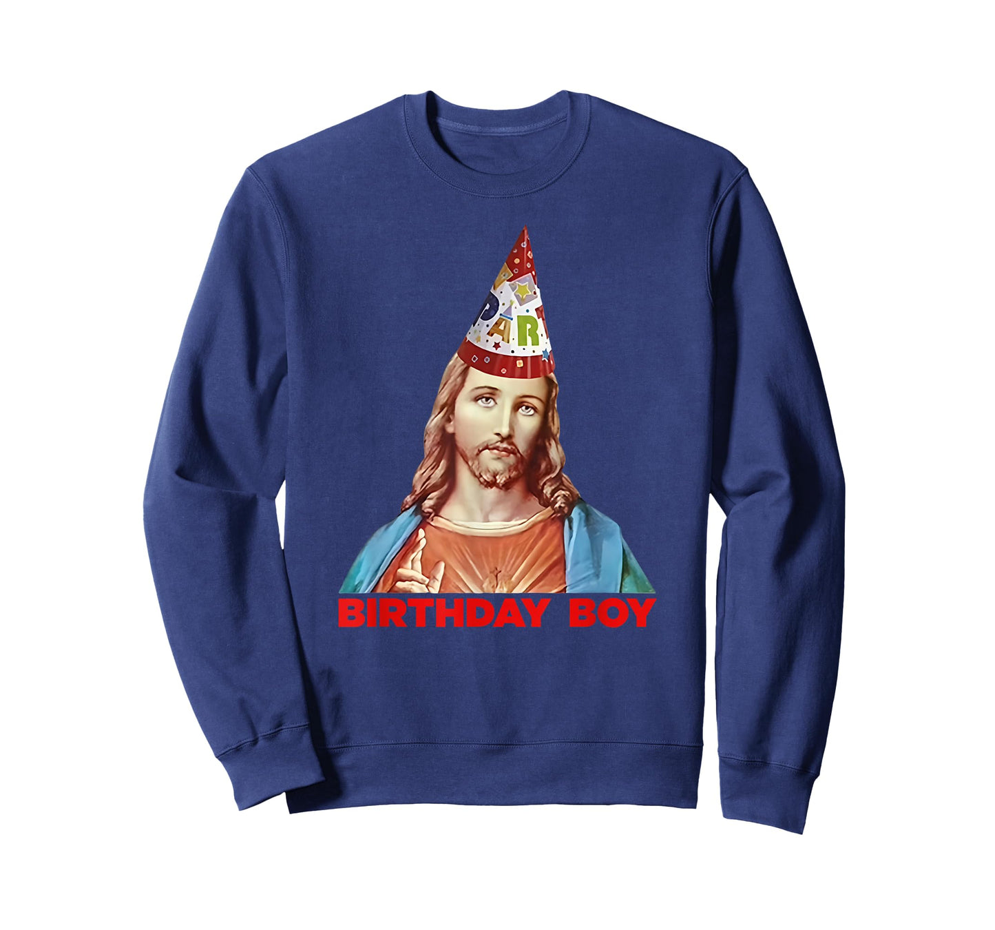Birthday boy Jesus Funny Christmas Party hat T-Shirt