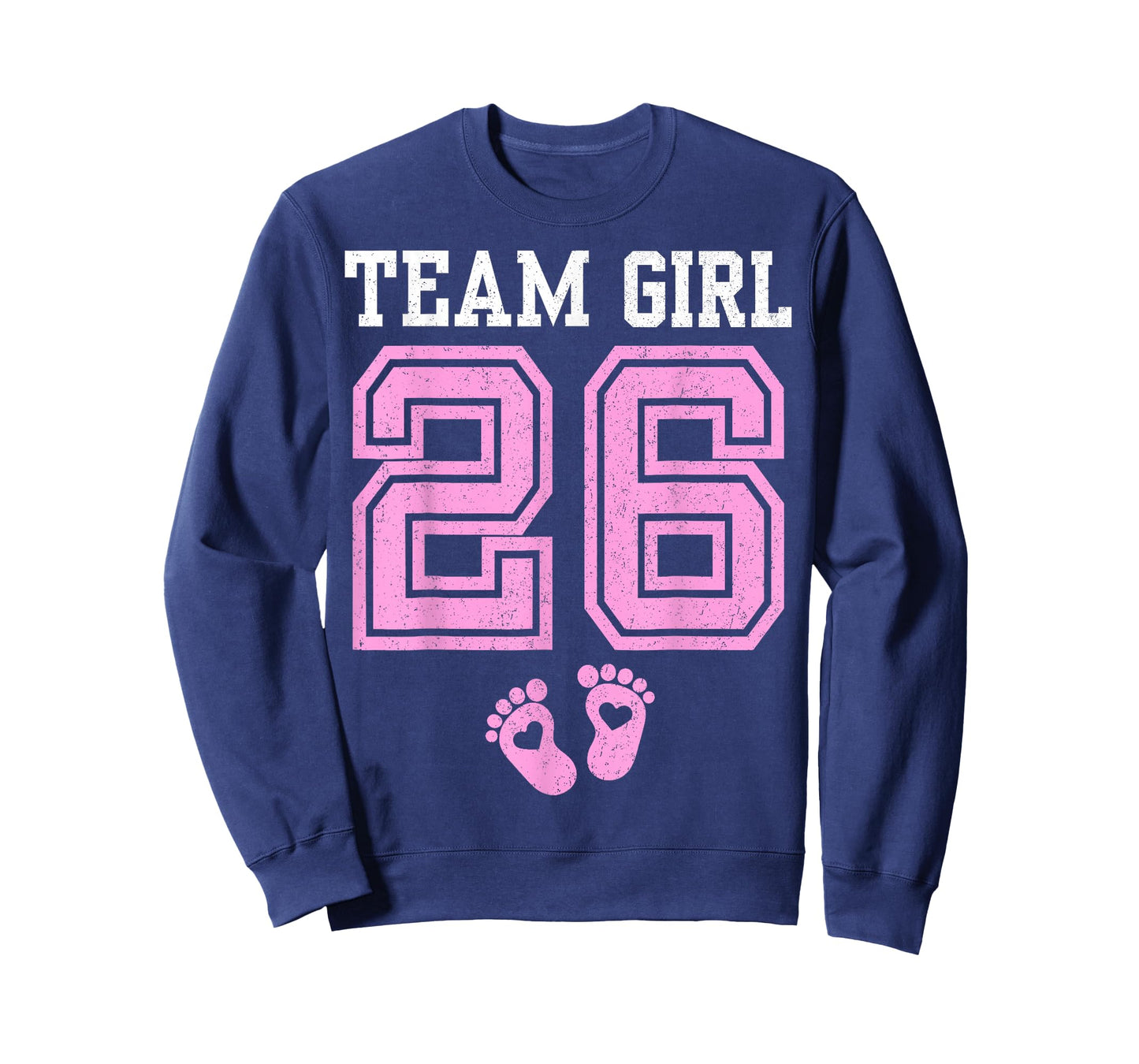 Team Girl 2026 Gender Reveal Party Baby Announcement Family T-Shirt