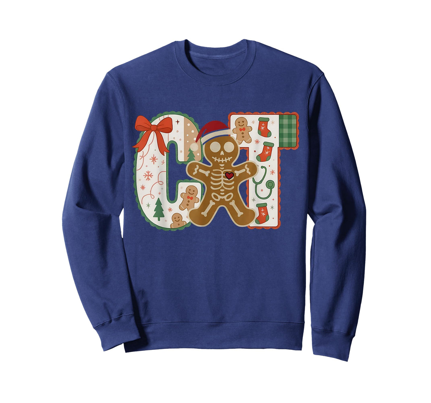 Gingerbread CT Technologist CAT Scan Tech Radiology Xmas T-Shirt
