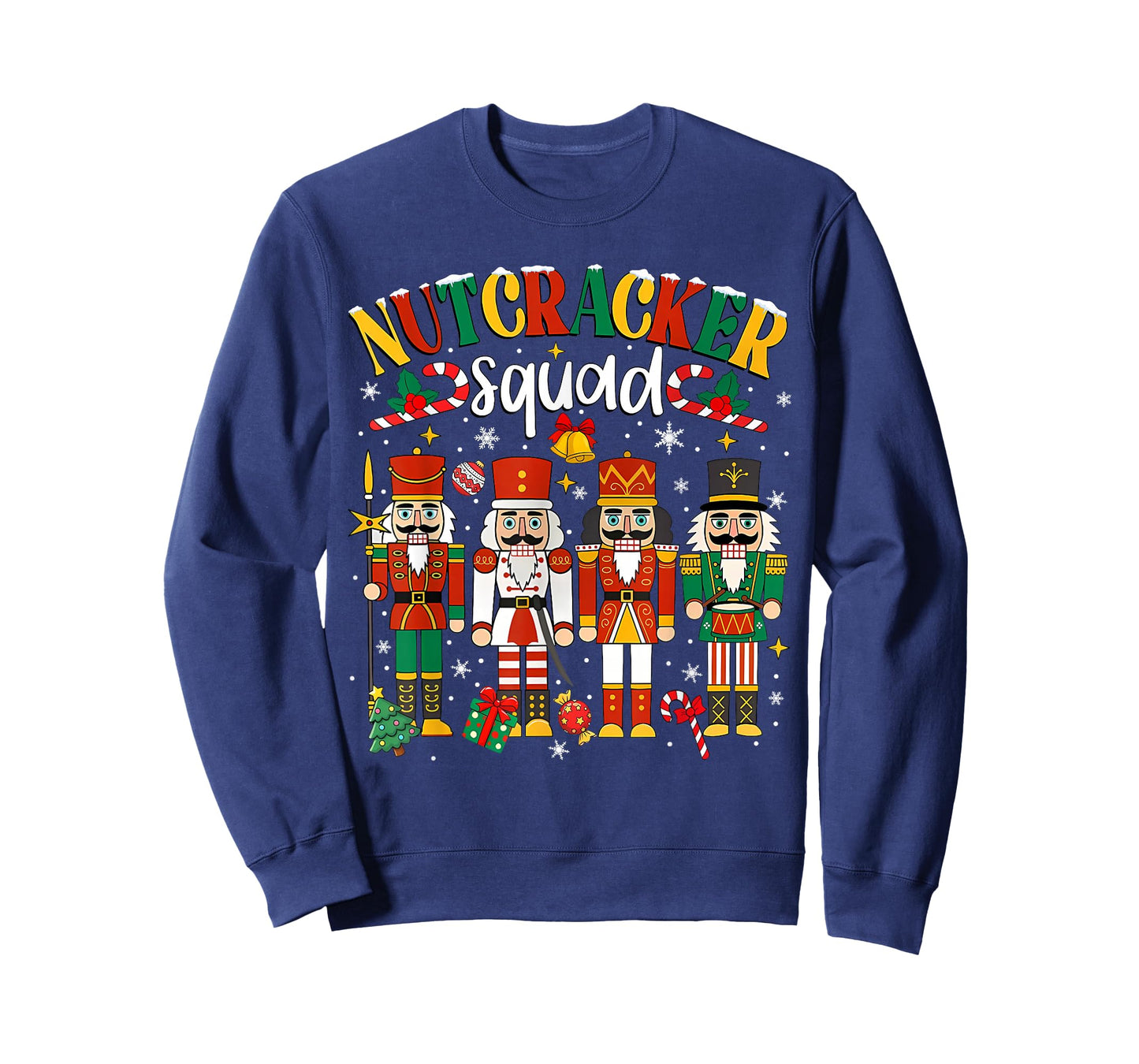 Christmas Nutcracker Squad Ballet Dance Women Kid Girls Xmas T-Shirt