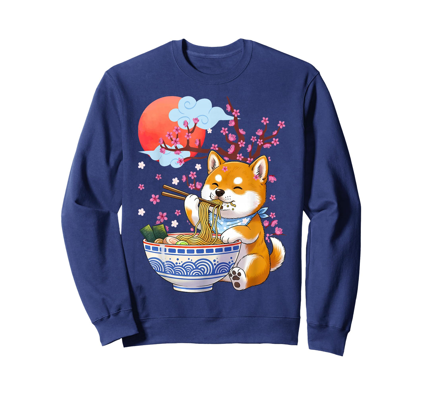 Shiba Inu Ramen Kawaii Dog Japanese Anime Teen Girl Kids T-Shirt