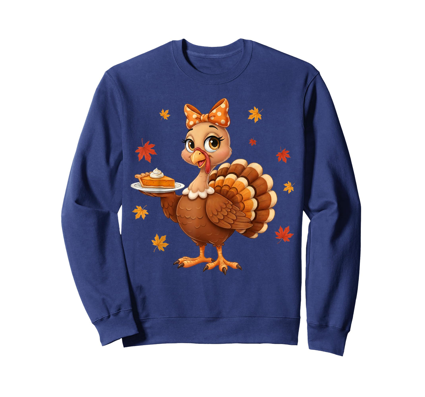 Turkey Coquette Bow Pie Turkey Day Girls Fall Thanksgiving T-Shirt