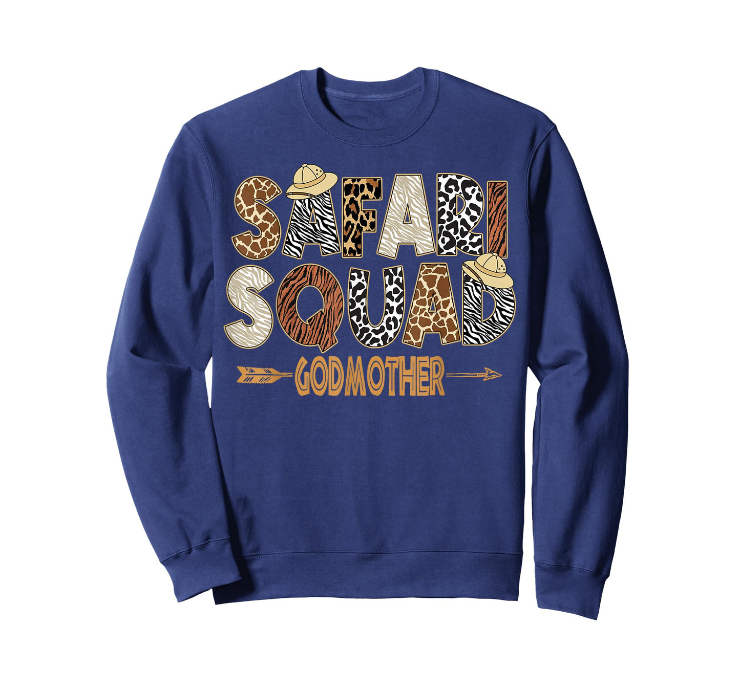 Safari Zoo Safari Squad Godmother of Birthday Boy Girl T-Shirt