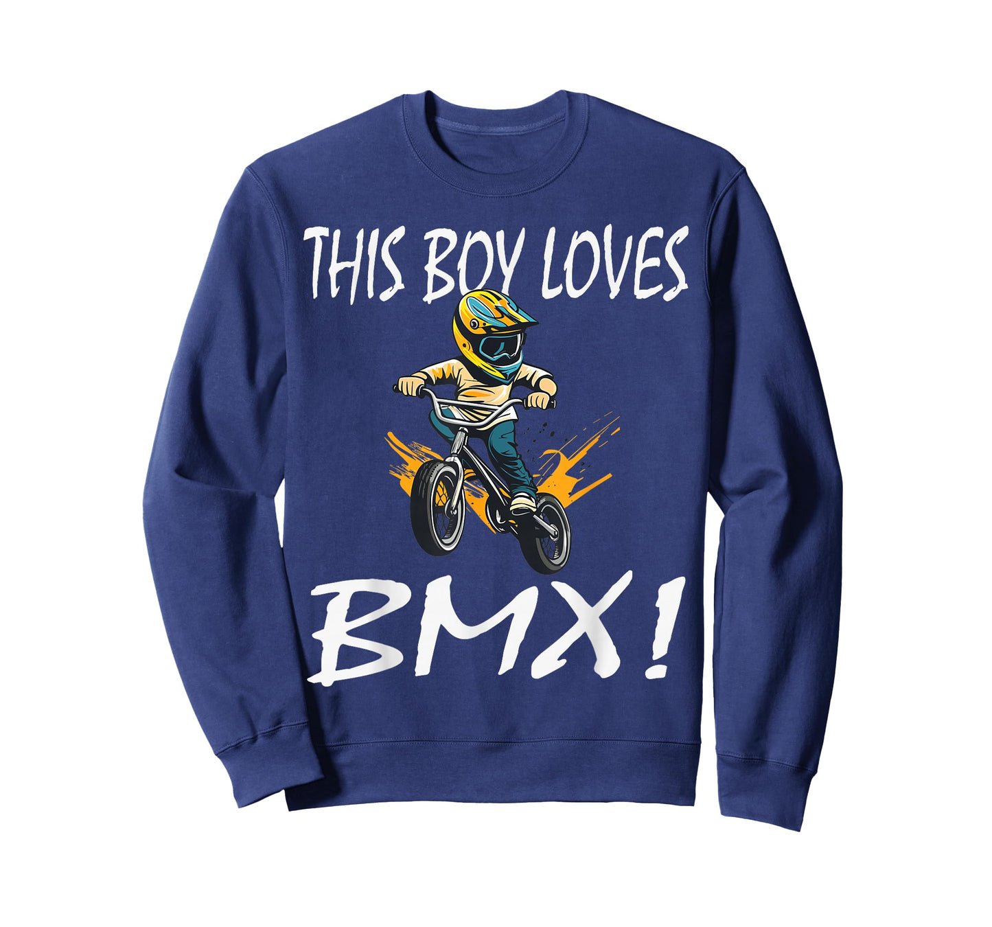 This boy Loves BMX, Kids BMX T-Shirt