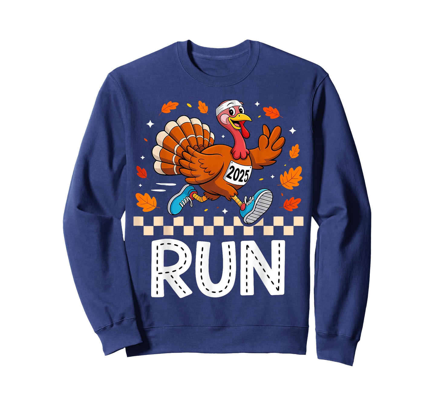 Turkey Run Costume Thanksgiving Running Turkey Trot T-Shirt