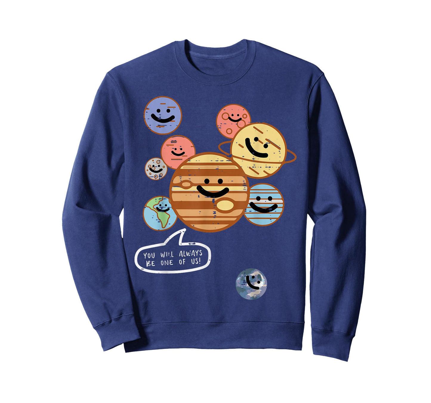 Planets You Will Always Be One of Us Pluto Galaxy Women Men T-Shirt