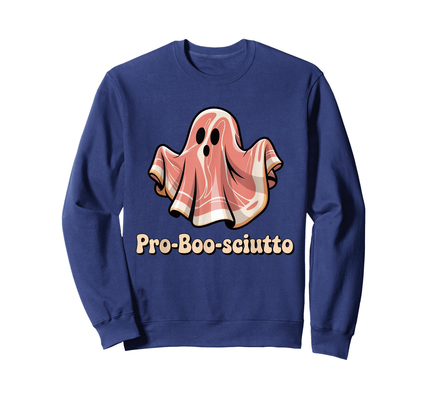 Pro Boo Sciutto Funny Italian Halloween Ghost Prosciutto Pun T-Shirt