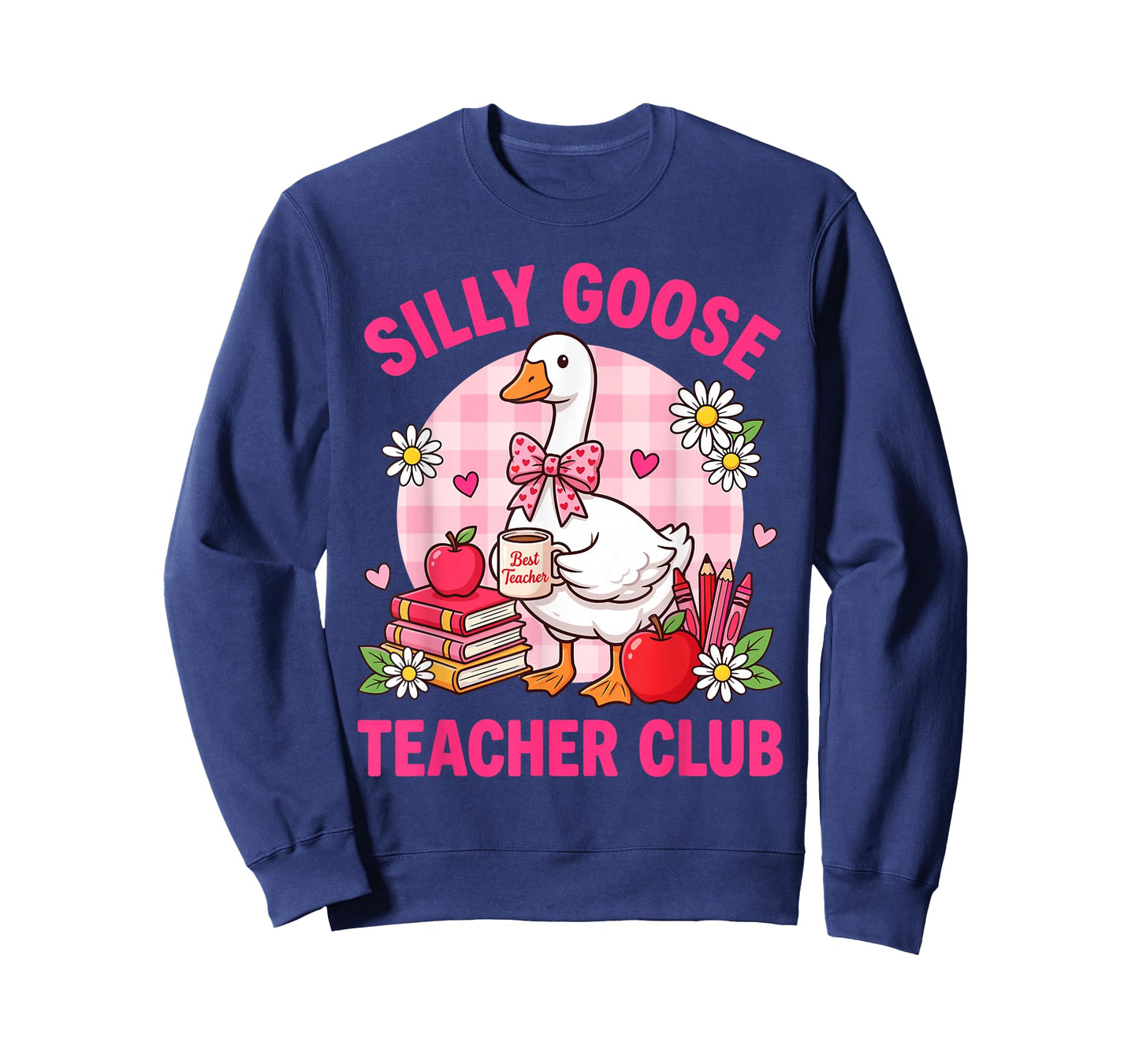 Heart Pink Bow Tie School T-Shirt