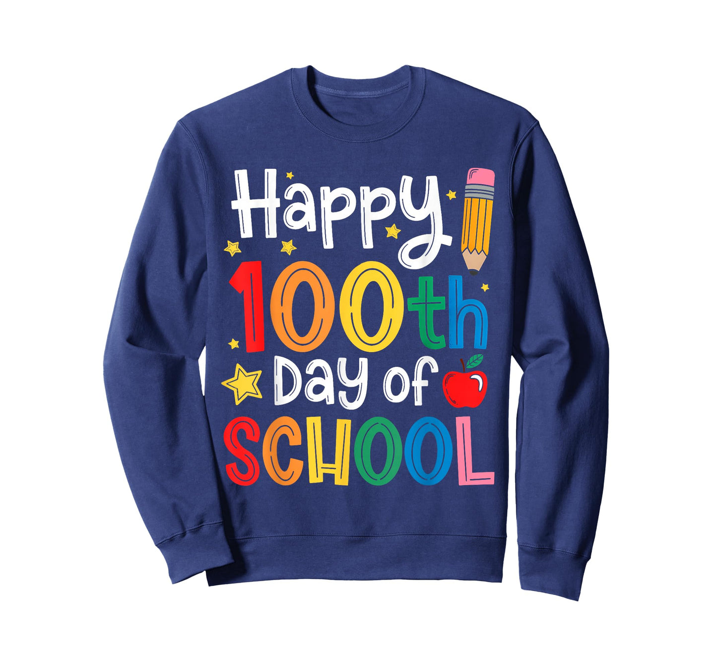 Happy 100 Days of School 100 Days Smarter for Kids Teacher T-Shirt